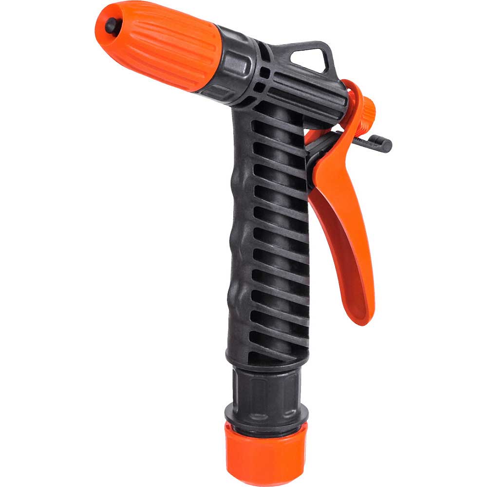 Пистолет поливочный ЖУК с фиксатором, цанговый зажим 1/2, 4077-00 (30)