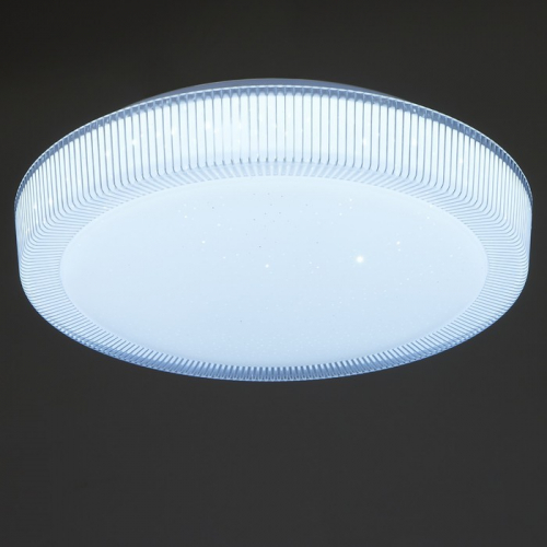 Светильник с ПДУ 1438/1WT LED 60Вт белый 39х39х8 см