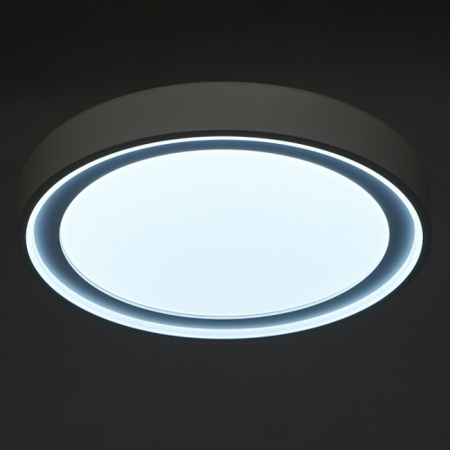 Светильник с ПДУ 1515/1WT LED 80Вт белый 50,5х50,5х7,5 см