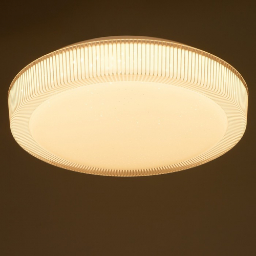 Светильник с ПДУ 1438/1WT LED 60Вт белый 39х39х8 см