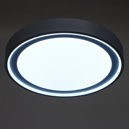 Светильник с ПДУ 1515/1GR LED 80Вт серый 50,5х50,5х7,5 см