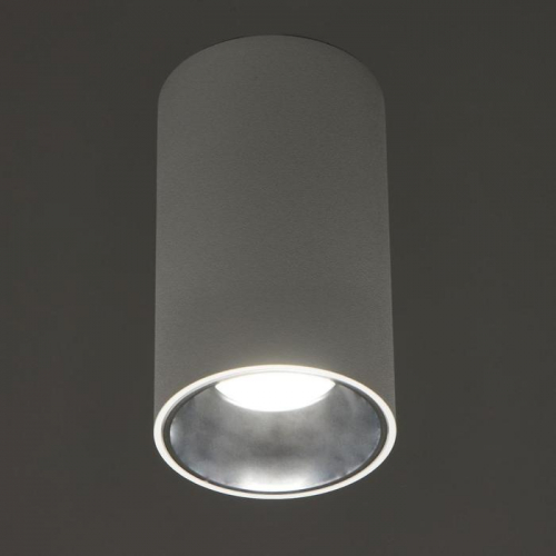 Светильник 671517/1 LED 12Вт белый-серебро 7,5х7,5х15 см