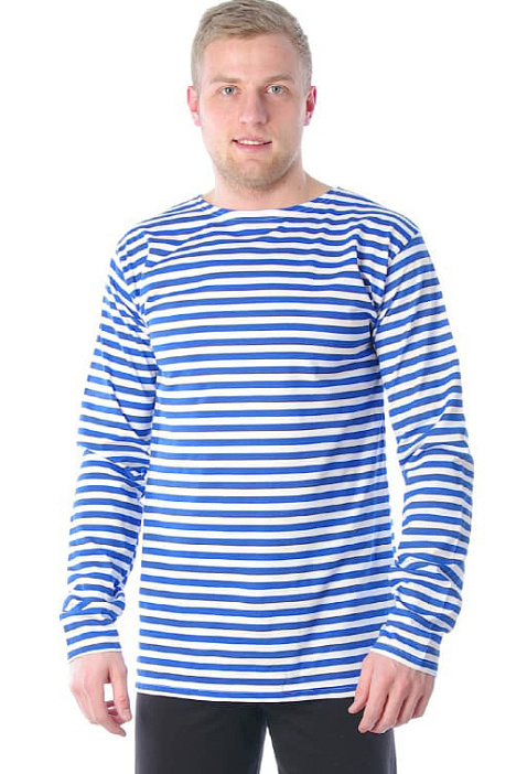 Тельняшка, хлопок (василек)