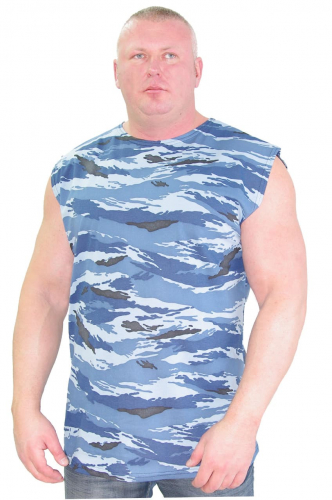 Майка КМФ, 5xl (синий)