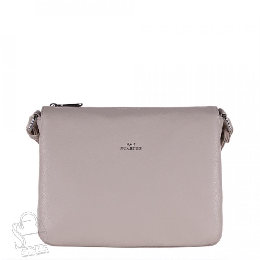 Сумка женская 1366-60 l.gray Polina&Eiterou