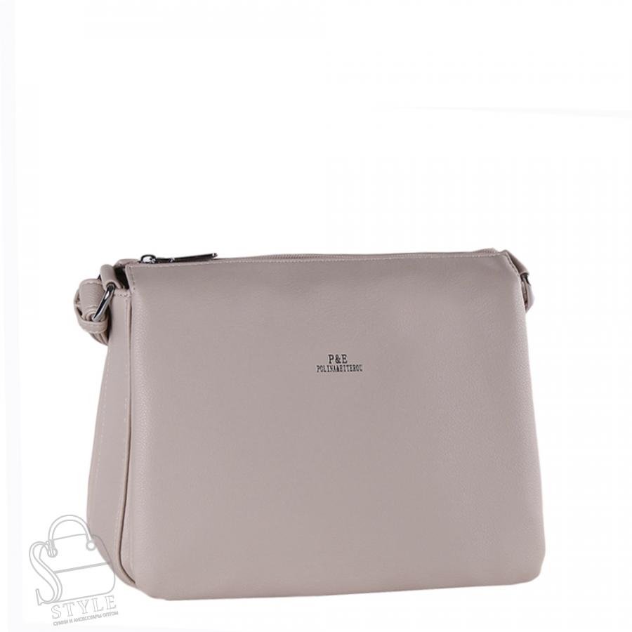 Сумка женская 1366-60 l.gray Polina&Eiterou