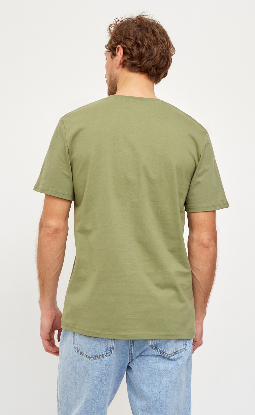 Ст.цена 975р. Футболка муж. FJ-6000-08b khaki Fine Joyce 318401597