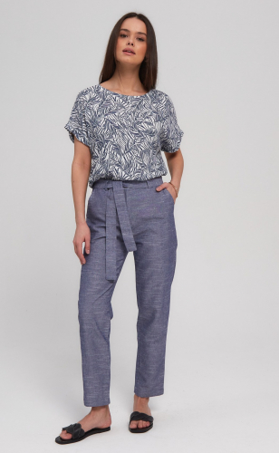 Блузка F212-1131-1 blue