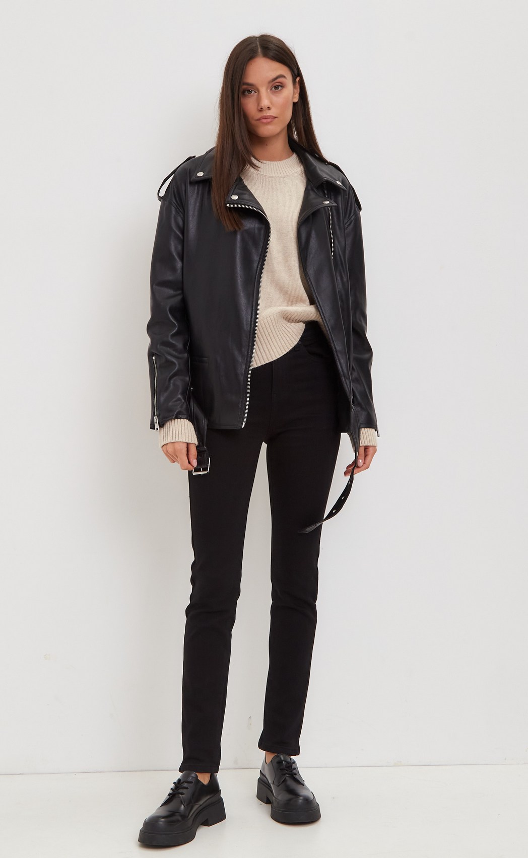 Джинсы утепл P022-0140-22W black