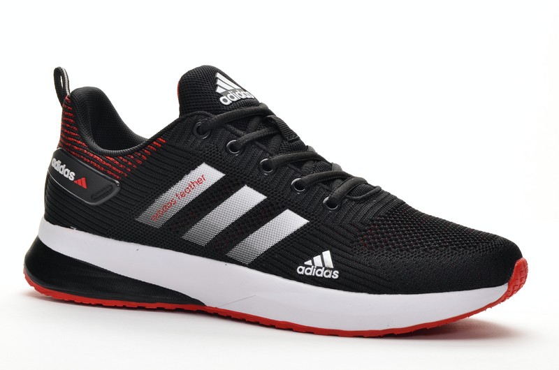 Sport + ADD DA082-11 Кроссовки чер-бел текстиль