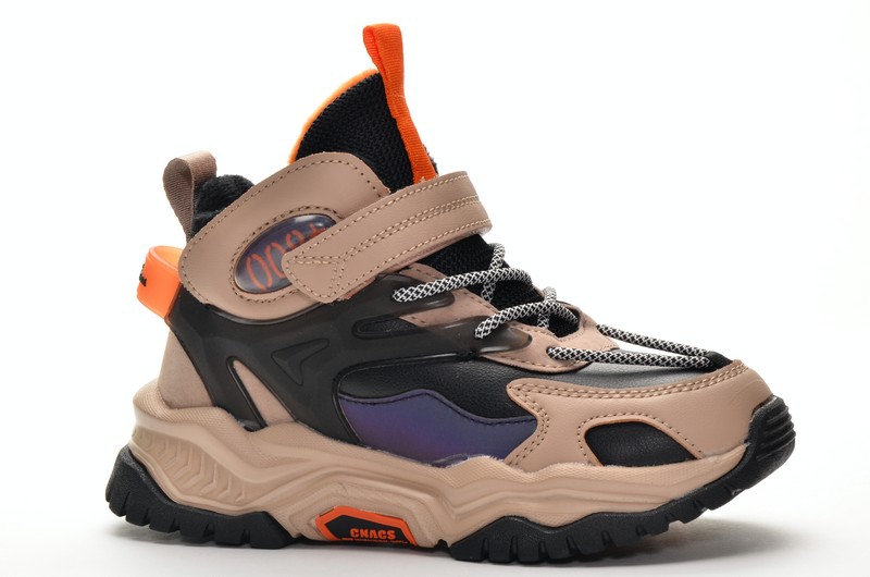 Baas DC6195-26 Кроссовки чер-беж иск кожа, подклад байка