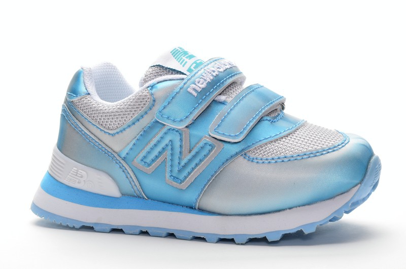 Sport + NB TC2071-9 Кроссовки детские син-сер текстиль+иск кожа