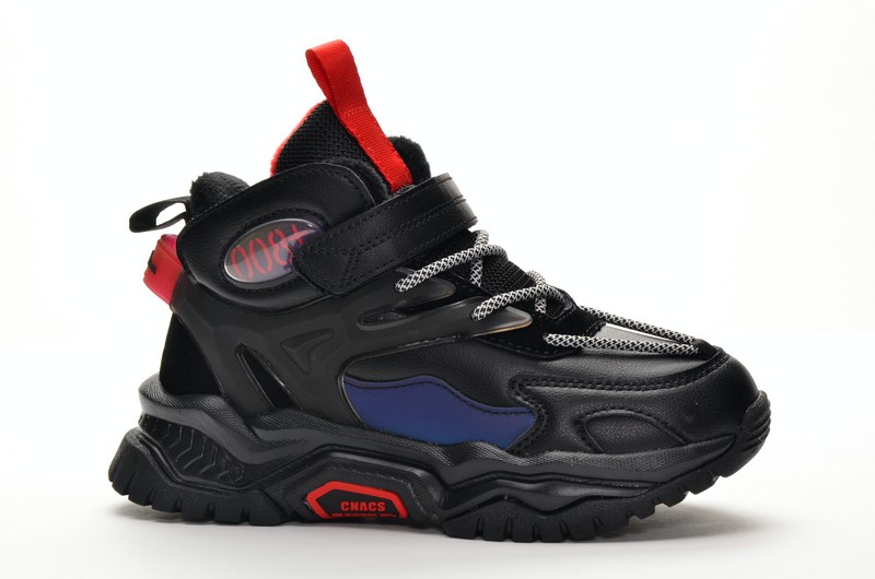 Baas DC6195-1 Кроссовки чер иск кожа, подклад байка