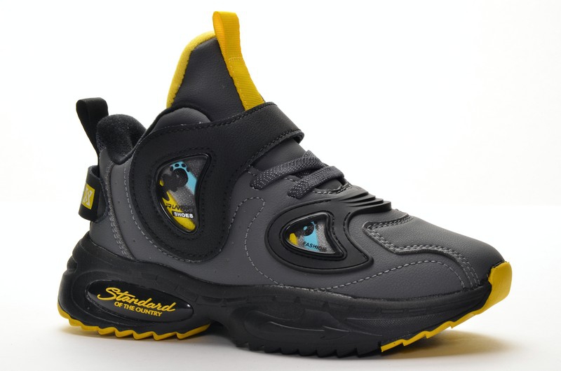 Baas DC6207-2 Кроссовки сер иск кожа, подклад байка