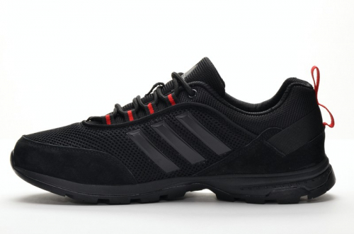 Sport + ADD DA368-1 Кроссовки чер текстиль+нубук