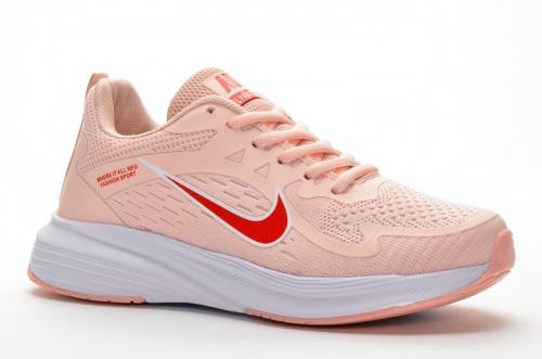 Sport + NK TB21187-2 Кроссовки пудра текстиль