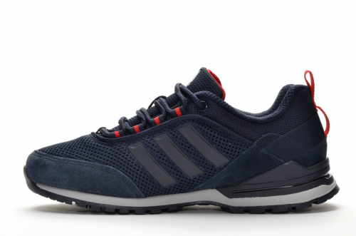 Sport + ADD DB1292-13 Кроссовки син текстиль+замша