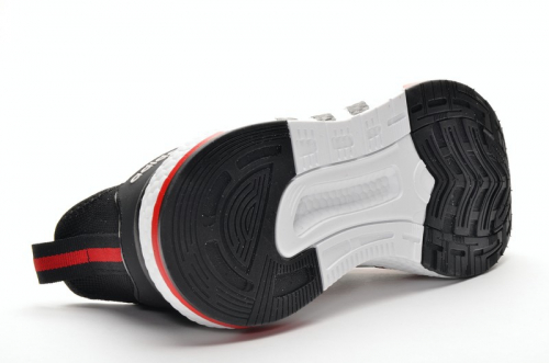 Sport + ADD DA355-21 Кроссовки чер-красн текстиль