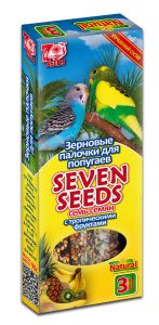 Seven Seeds Палочки для попугаев, с тропическими фруктами 3 шт.