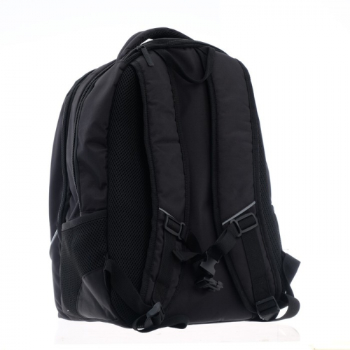 Рюкзак школьный, 42 х 30 х 20 см, эргономичная спинка, Hatber Sreet Bro, чёрный NRk75066