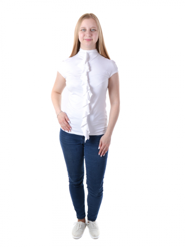 Блуза 202-10,белый