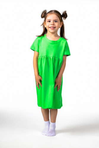 Платье Солнышко Зеленое