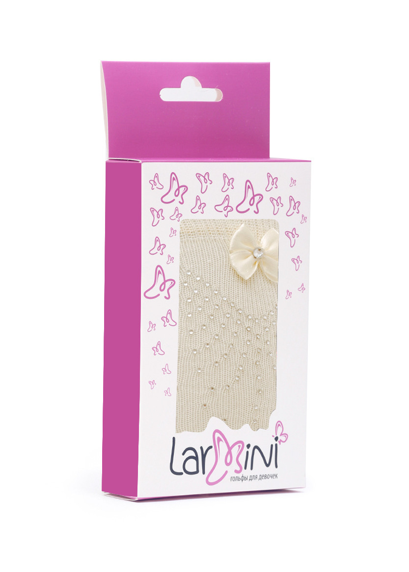 LARMINI Гольфы LR-G-182345-B-2BL-S, цвет кремовый