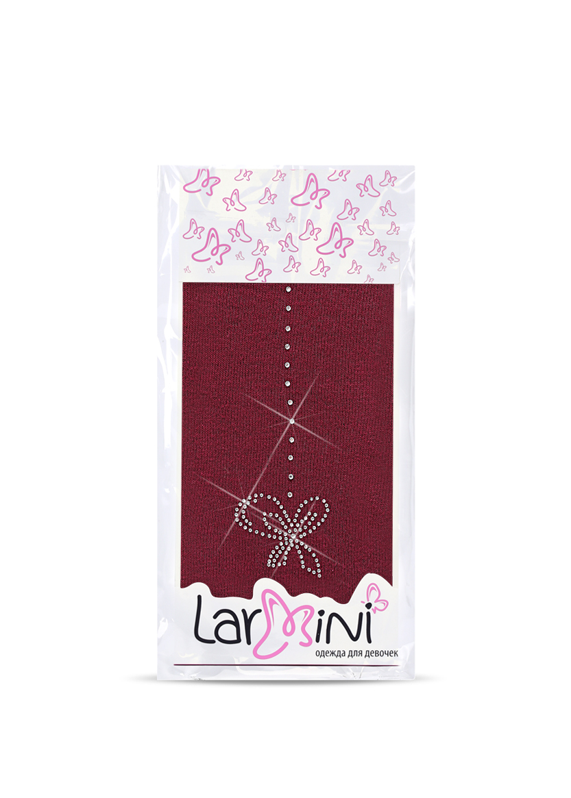 LARMINI Колготки LR-C-160906-160907, цвет бордовый