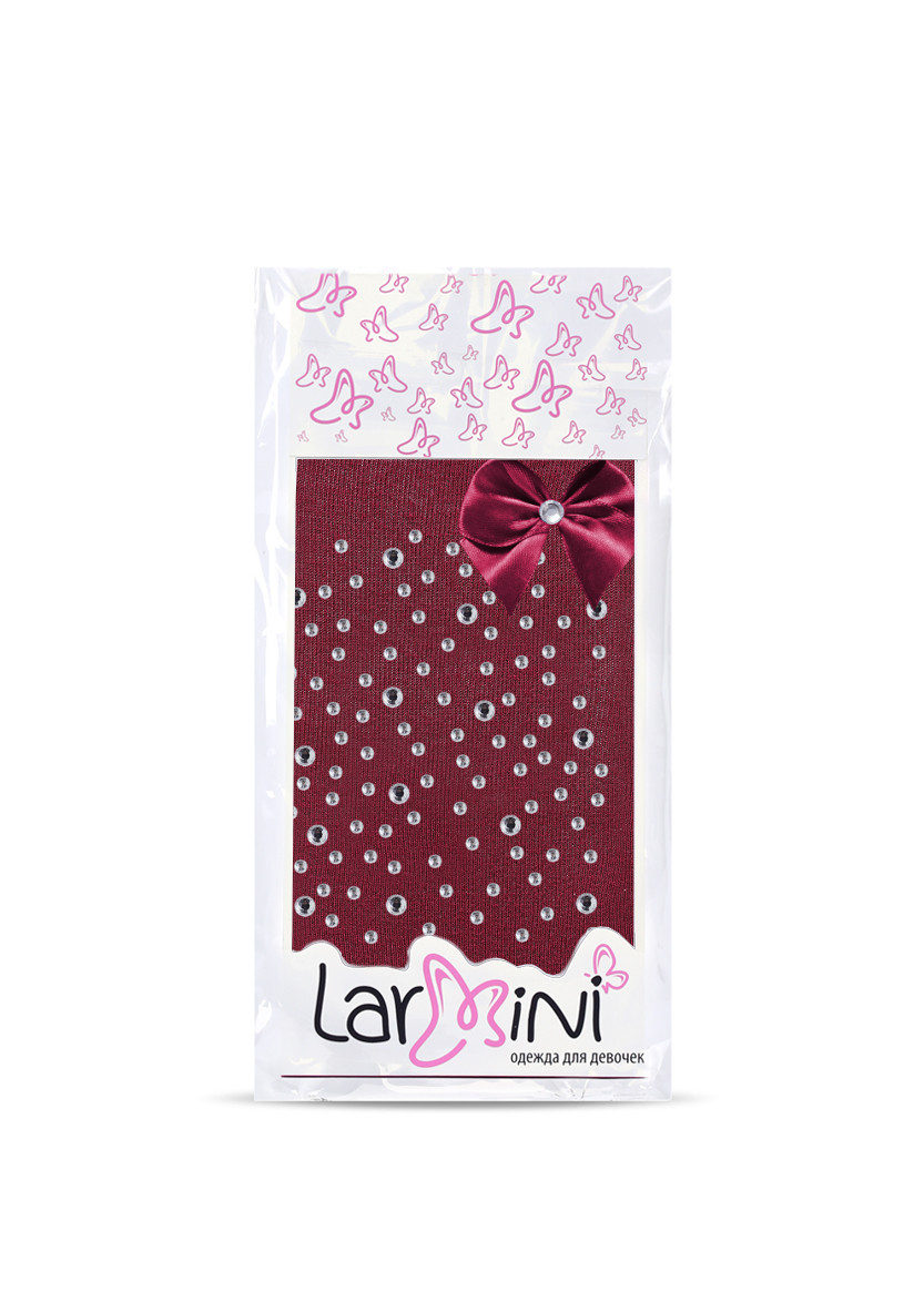 LARMINI Колготки LR-C-178903-B-SLL-S, цвет бордовый