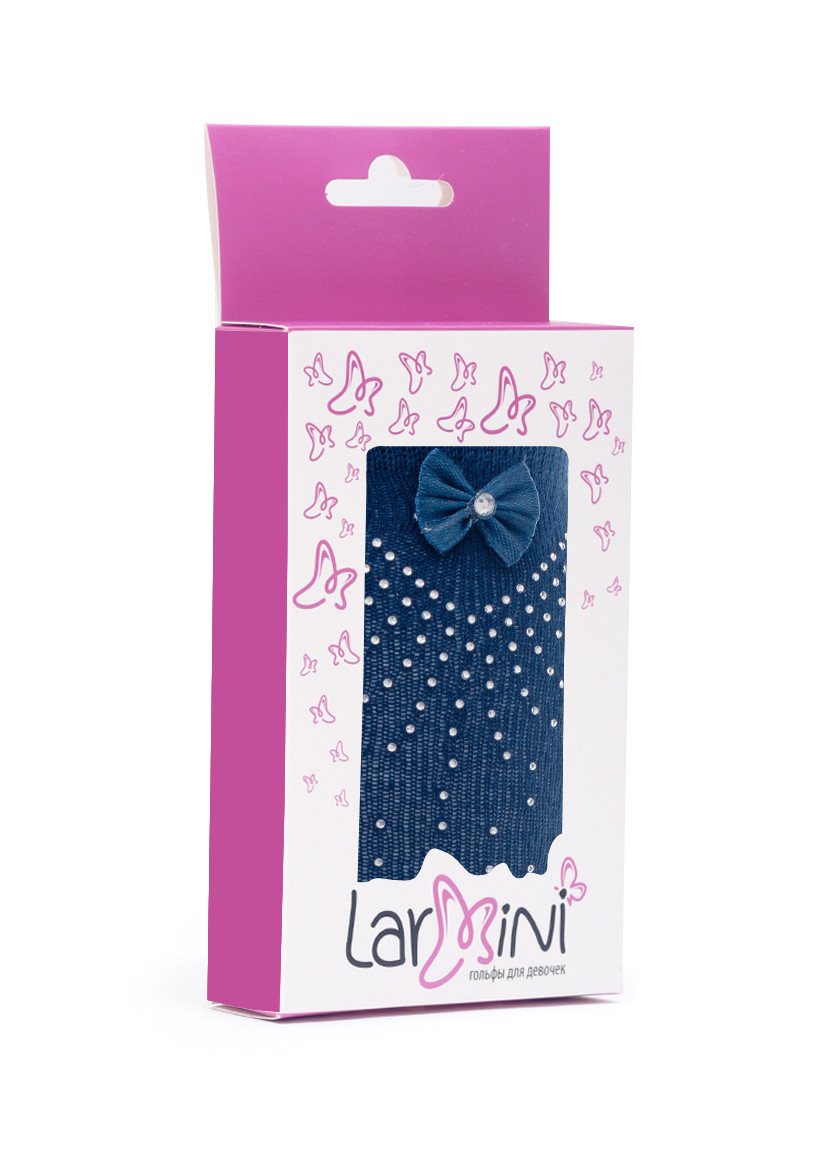 LARMINI Гольфы LR-G-182345-B-2BL-S, цвет темно-синий