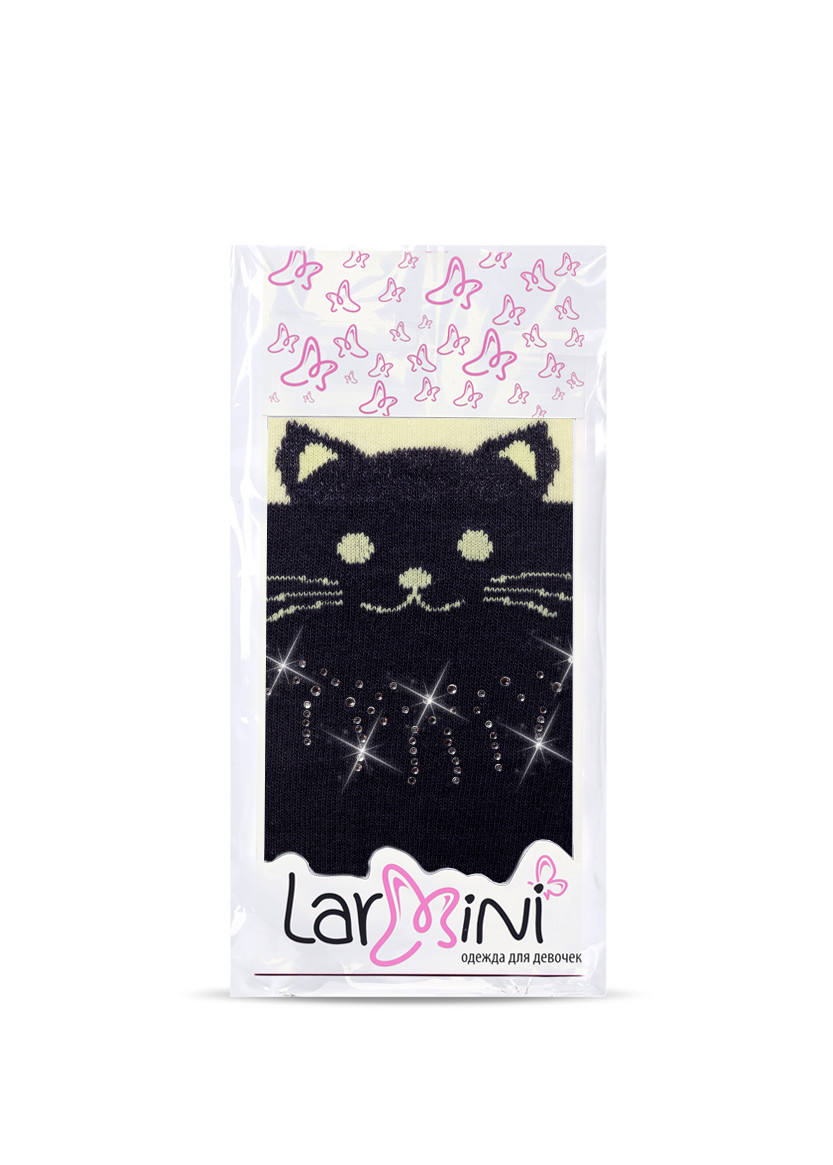 LARMINI Колготки LR-C-CAT-162808, цвет серый/желтый