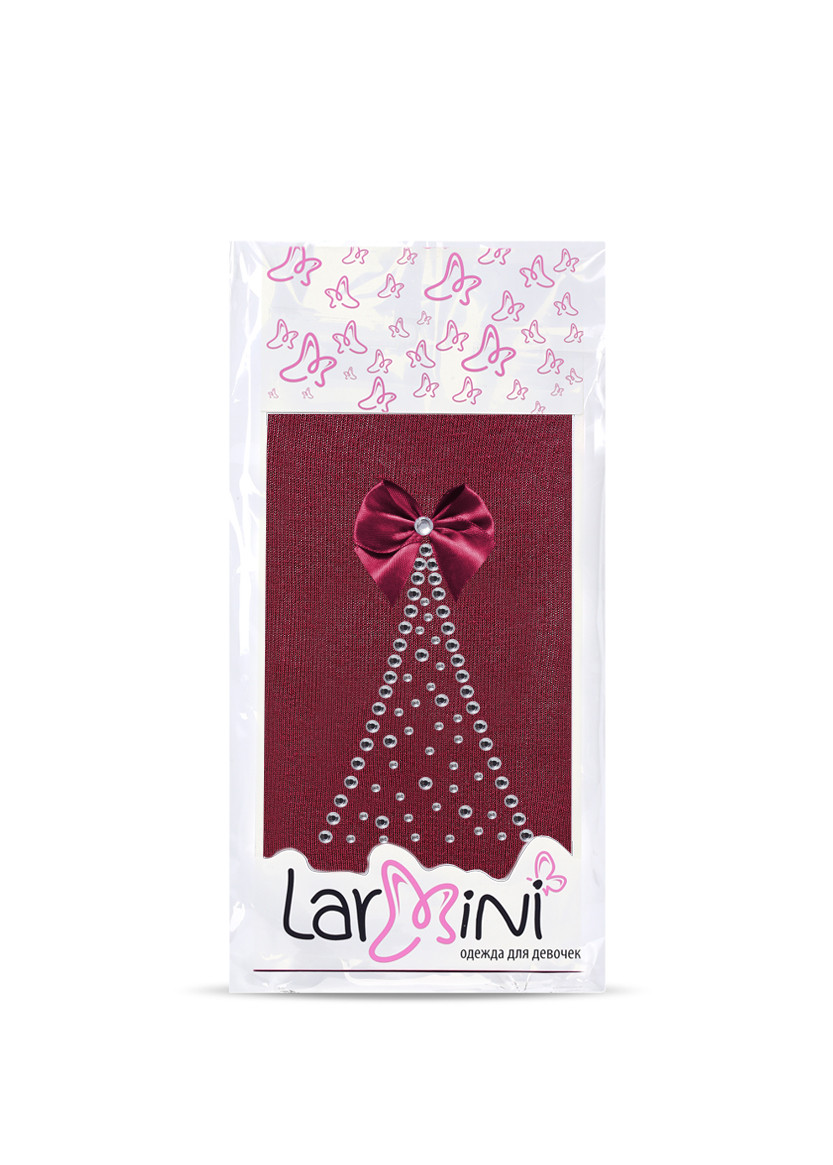 LARMINI Колготки LR-C-178904-B-SLL-S, цвет бордовый