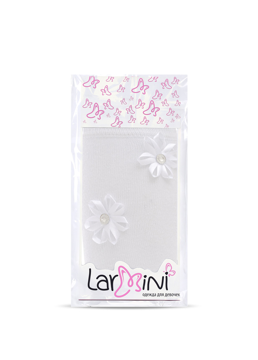 LARMINI Гольфы LR-G-2-FK-S, цвет белый