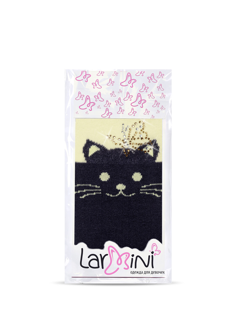 LARMINI Колготки LR-C-CAT-164835-02, цвет серый/желтый