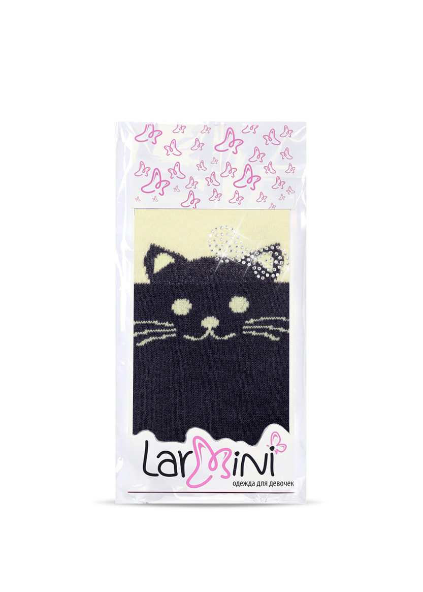 LARMINI Колготки LR-C-CAT-164832, цвет серый/желтый