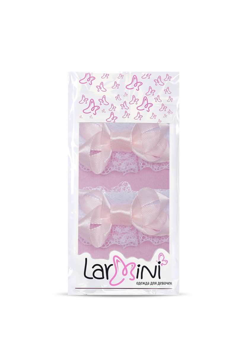 LARMINI Гольфы LR-G-K2K-W-BAL, цвет розовый/белый