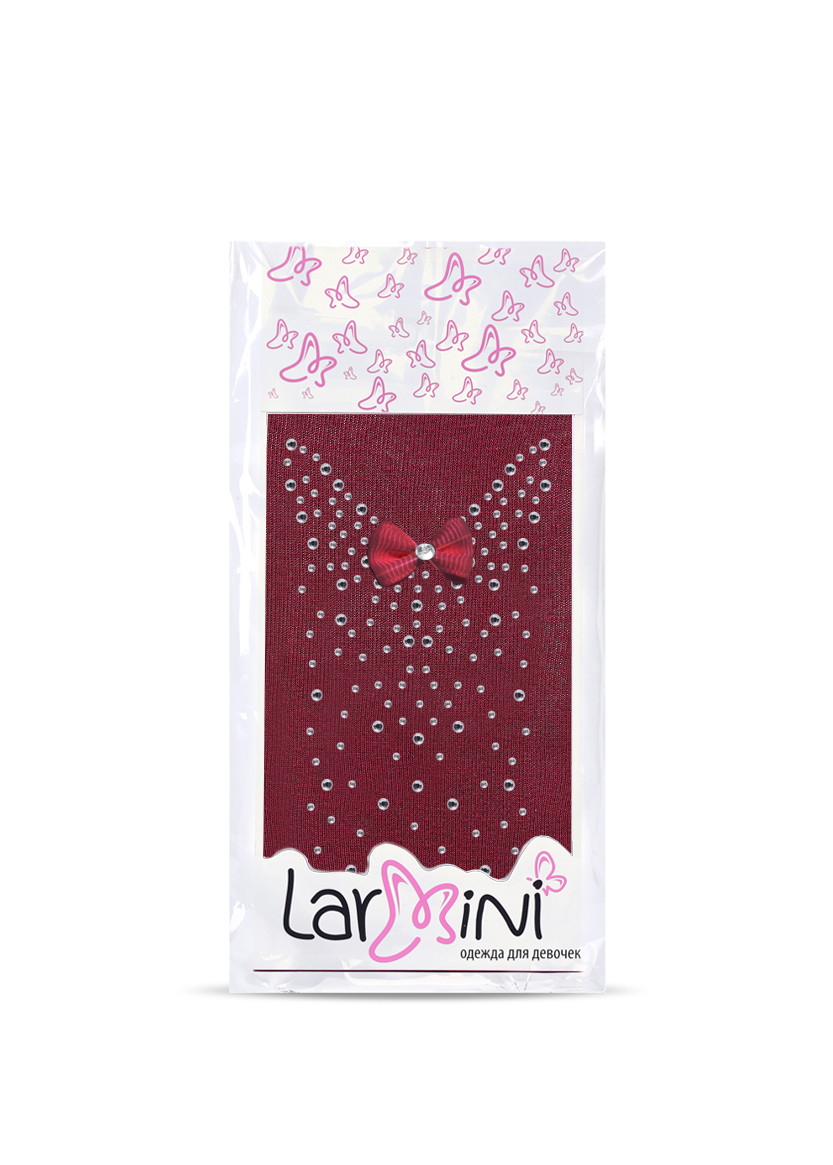 LARMINI Колготки LR-C-178906-B-B-S, цвет бордовый