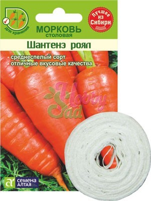 Морковь На ленте Шантенэ Роял (8 м ) Семена Алтая