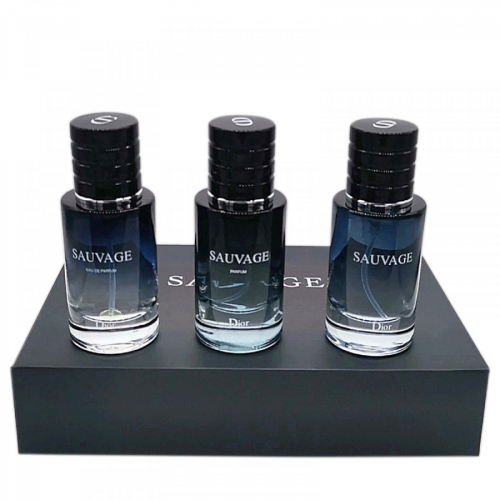 Копии Набор Christian Dior Sauvage 3x30 ml