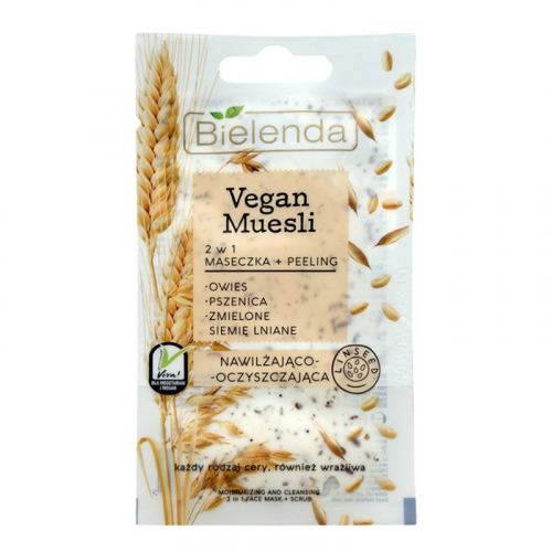 Пилинг-скраб Bielendac Vegan Muesli 2 в 1