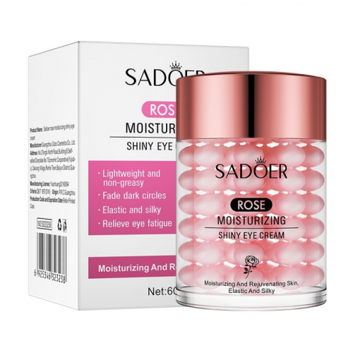 Копия Увлажняющий крем для кожи вокруг глаз с экстрактом розы Sadoer Rose Moisturizing Shiny Eye Cream 60 mg
