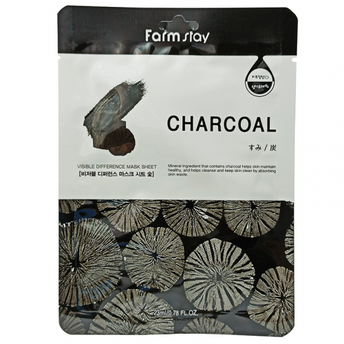 Маска с углем FarmStay Charcoal
