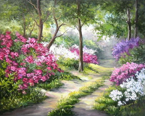 VA-0328 Картины по номерам на холсте 40*50