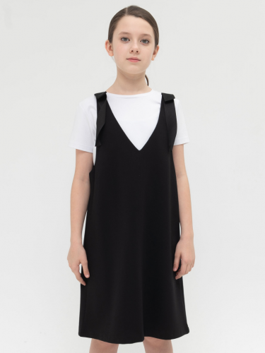 GFDV8152 Платье для девочек Черный(49)