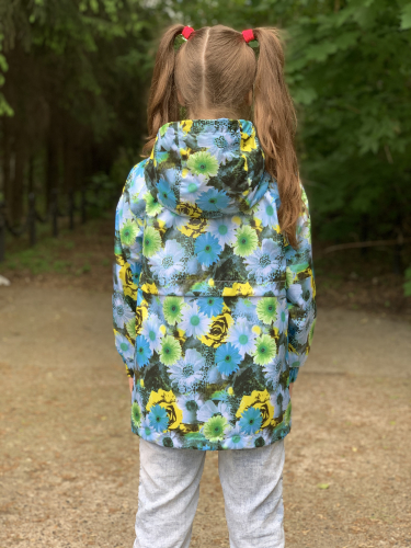 Куртка-ветровка для девочки арт.4021