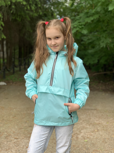 Куртка-ветровка для девочки арт.4026