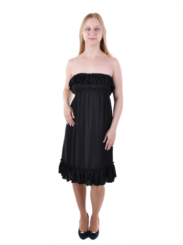 Платье T1075S-00100,черный