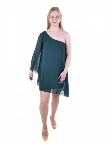 Платье TD190-05700,зелёный