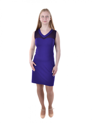 Платье 122-10,фиолетовый