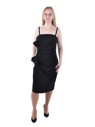 Платье AB24-070-01, черный